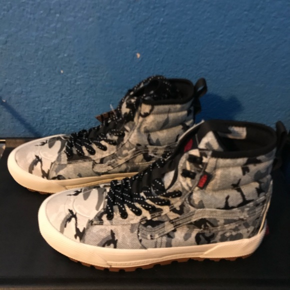 New VANS Sk8 Hi Goretex MTE-3 3M Thinsulate Camo Defcon Shoes Boots Men Size 10 - Picture 2 of 7